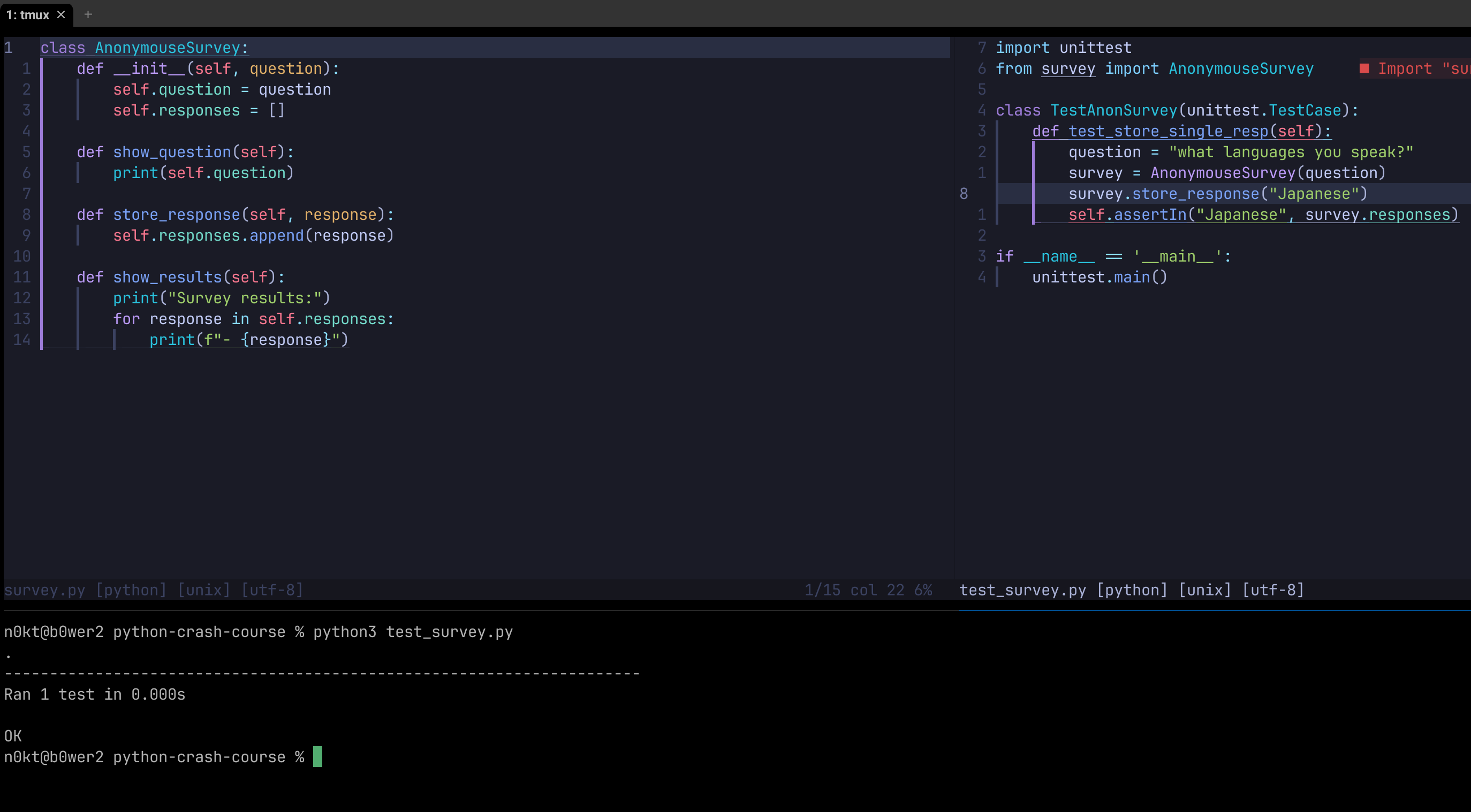 runningtests